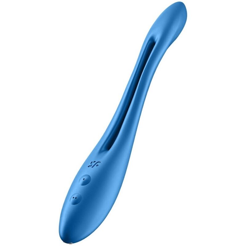 SATISFYER – ELASTIC GAME MULTI VIBRATOR BLUE