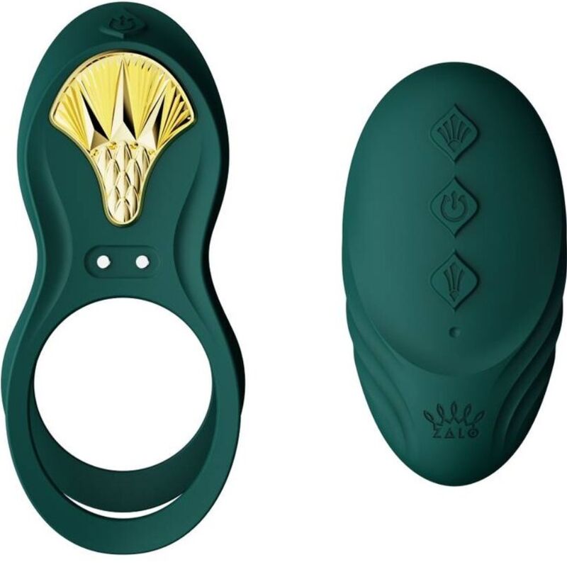 ZALO – BAYEK VIBRATING COUPLES RING GREEN
