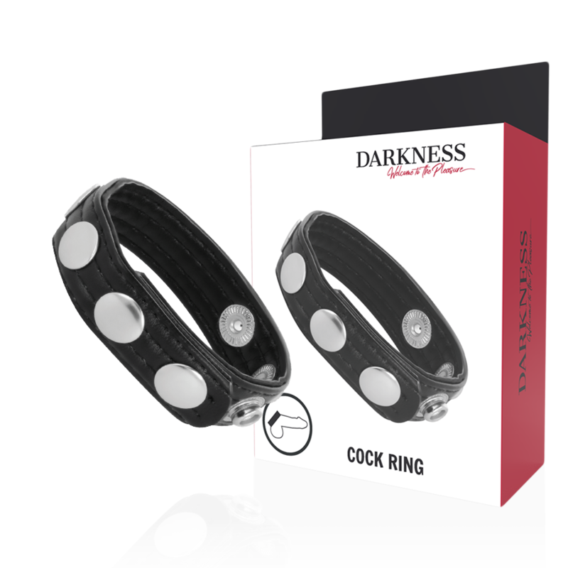 DARKNESS – LEATHER ERECTION RING