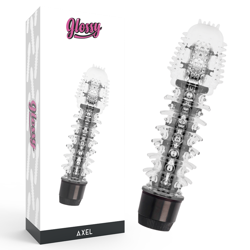 GLOSSY – AXEL BLACK VIBRATOR