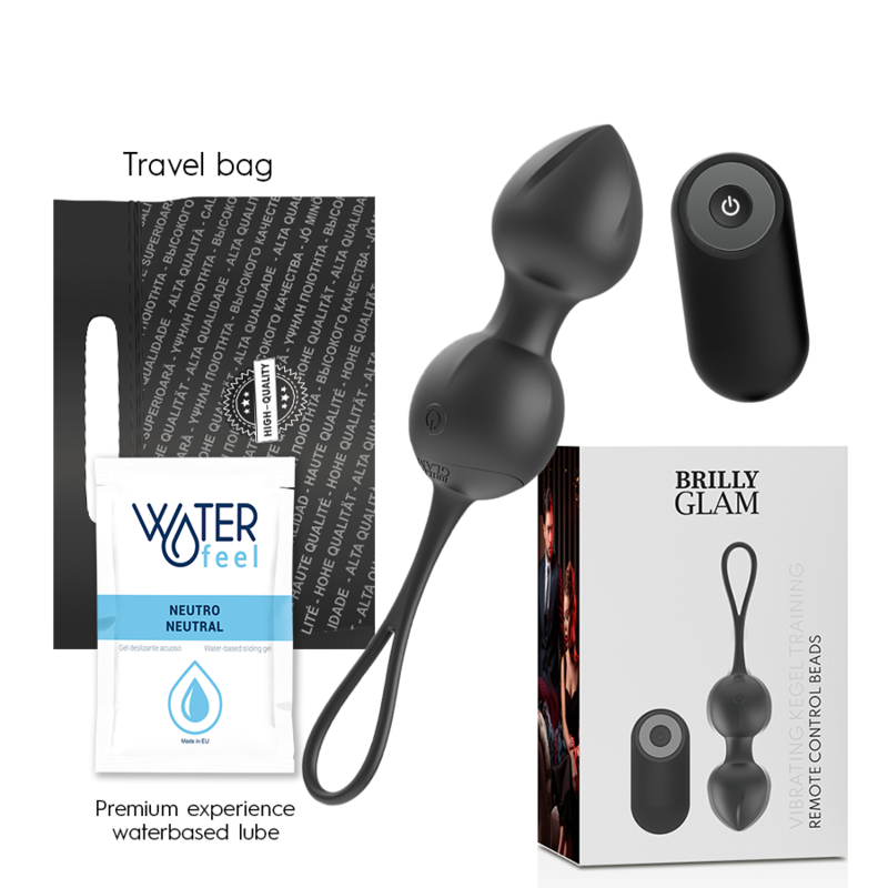 BRILLY GLAM - VIBRATING KEGEL BEADS REMOTE CONTROL - Bild 2