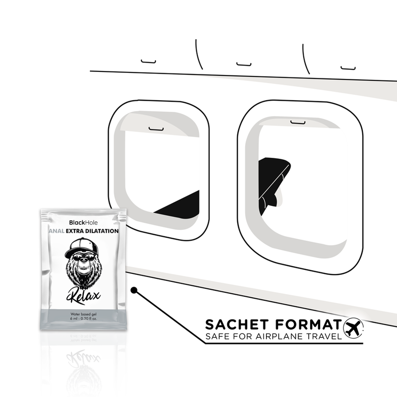 BLACK HOLE - WATER BASED GEL EXTRA DILATATION 6 ML SINGLE DOSE - Bild 5