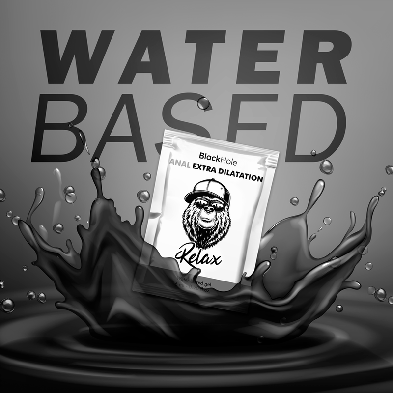 BLACK HOLE - WATER BASED GEL EXTRA DILATATION 6 ML SINGLE DOSE - Bild 4