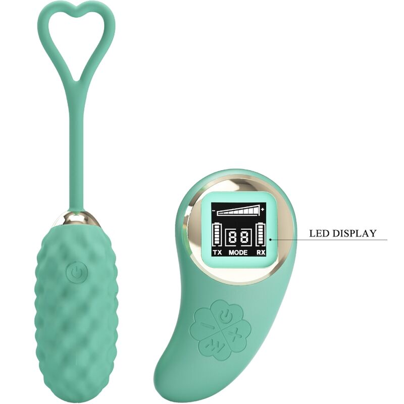 PRETTY LOVE - VIVIAN GREEN REMOTE CONTROL VIBRATING EGG - Bild 3