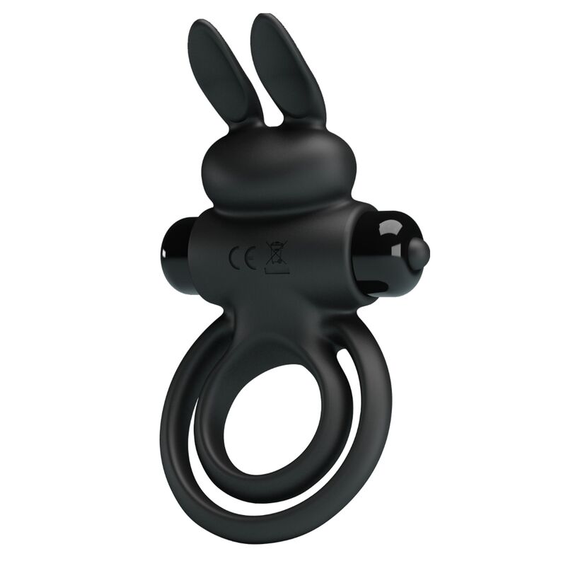 PRETTY LOVE - VIBRATOR III RABBIT RING FOR BLACK PENIS - Bild 2