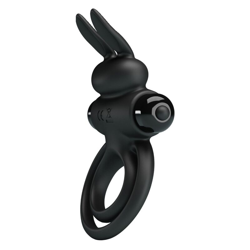 PRETTY LOVE - VIBRATOR III RABBIT RING FOR BLACK PENIS - Bild 3