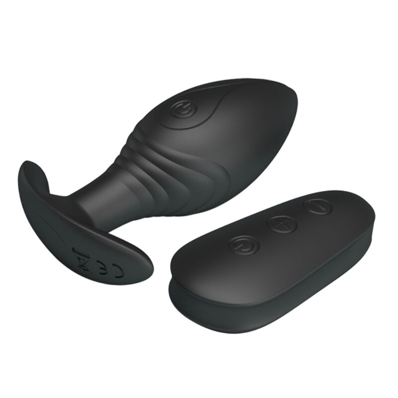 PRETTY LOVE - REGINA ANAL PLUG RECHARGEABLE VIBRATOR BLACK - Bild 5