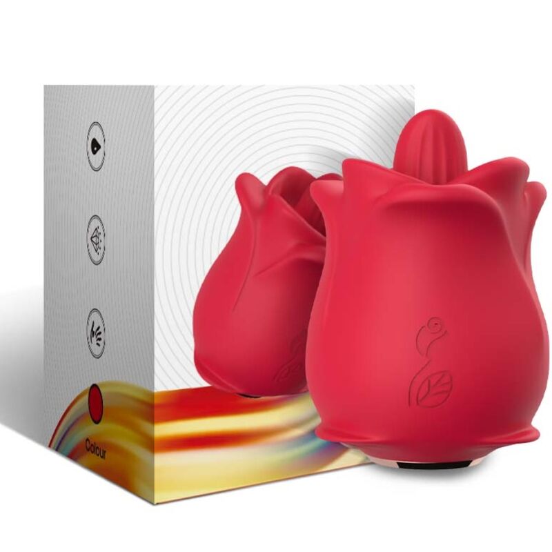 ARMONY - ROSE 10 MODES LICKING CLIT VIBRATOR RED - Bild 4