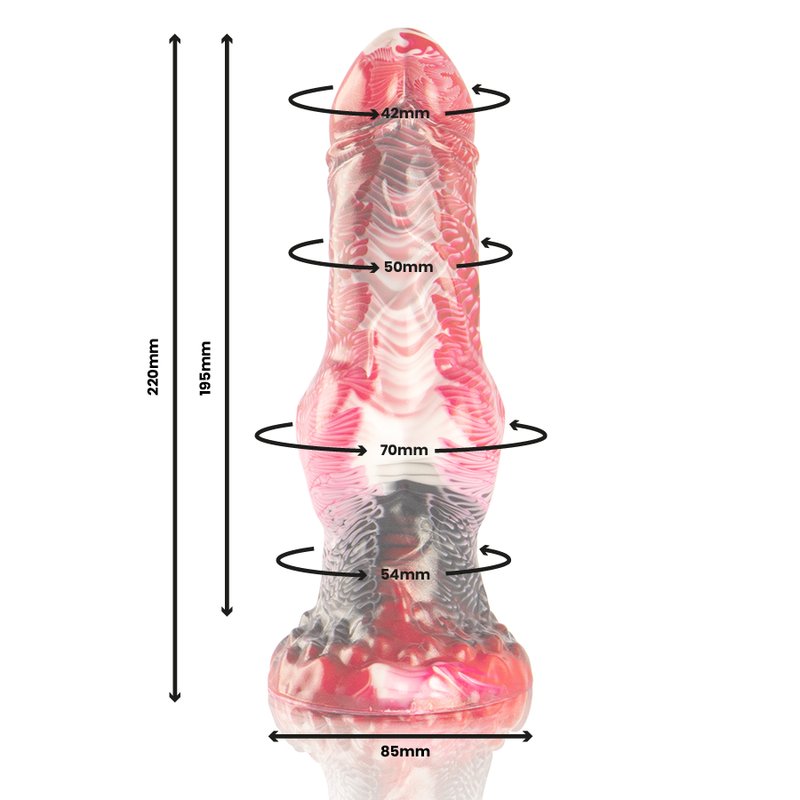 EPIC - HELIOS DILDO WITH TESTICLES HEAT AND ECSTASY - Bild 3
