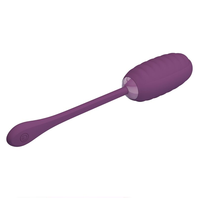 PRETTY LOVE - CASPER PURPLE RECHARGEABLE VIBRATING EGG - Bild 3