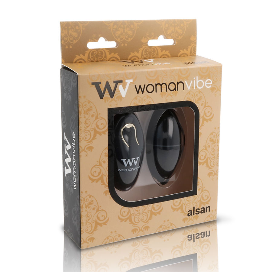 WOMANVIBE - ALSAN EGG REMOTE CONTROL BLACK SILICONE BLACK - Bild 3