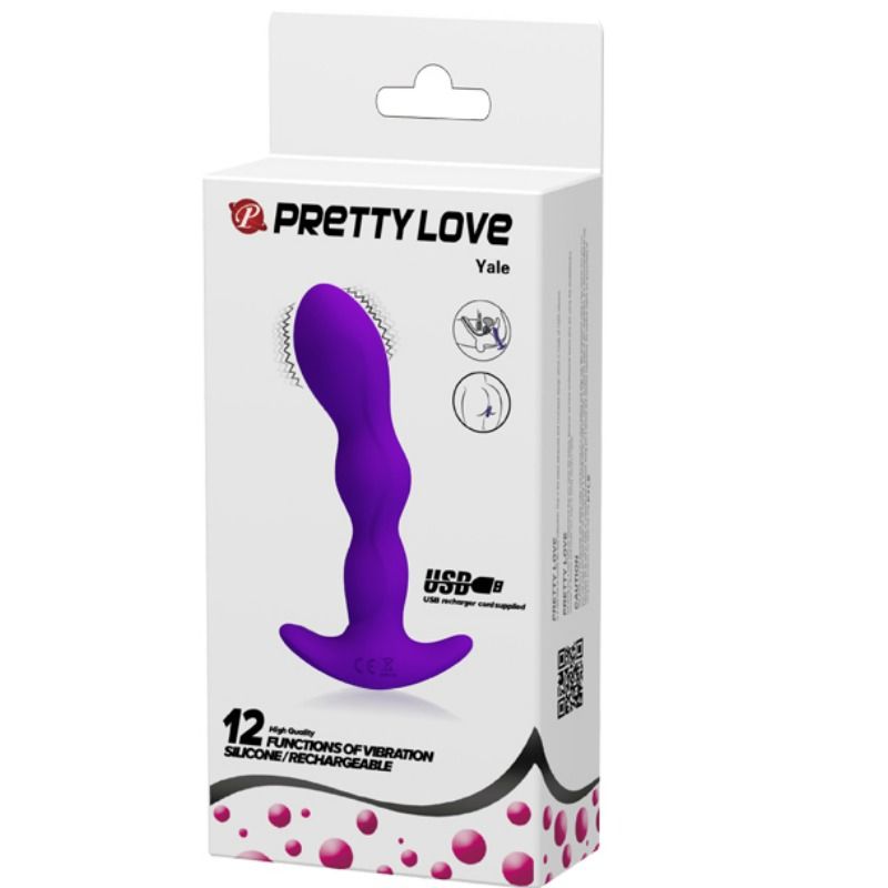 PRETTY LOVE - ANAL MASSAGER 12 LILAC VIBRATION MODES - Bild 4