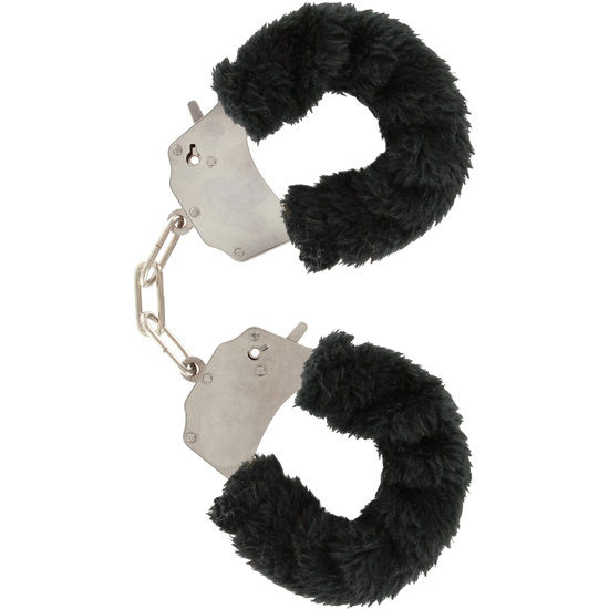 TOYJOY – FURRY FUN CUFFS BONDAGE BLACK