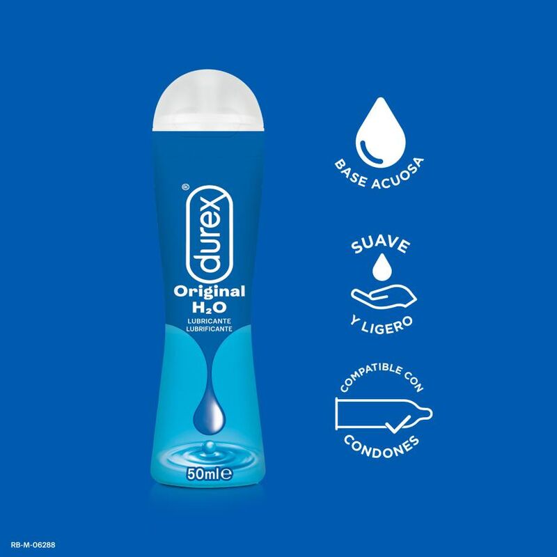 DUREX - DUREX PLAY NATURAL H2O LUBRICANT 50 ML - Bild 2