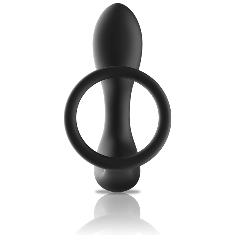 BLACKSILVER - REMOTE CONTROL ANAL MASSAGER RECHARGEABLE SILICONE BLACK - Bild 3