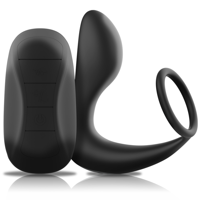 BLACKSILVER - REMOTE CONTROL ANAL MASSAGER RECHARGEABLE SILICONE BLACK - Bild 5