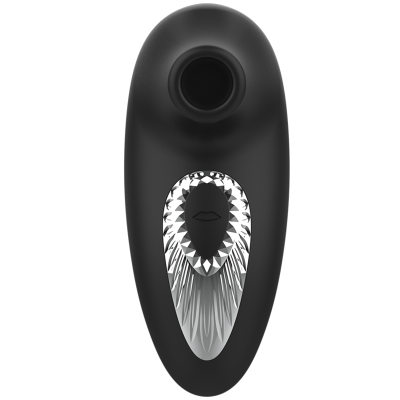 BLACKSILVER - DRAKE DELUXE SUCKING VIBE RECHARGEABLE SILICONE BLACK - Bild 2