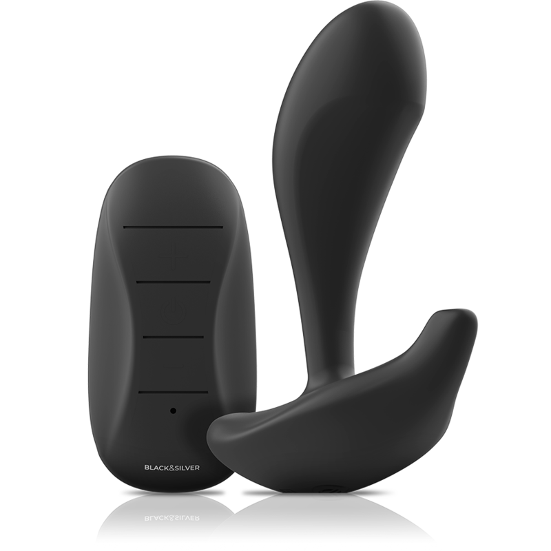 BLACKSILVER - DWAYNE ANAL PLUG SILICONE REMOTE CONTROL - Bild 2
