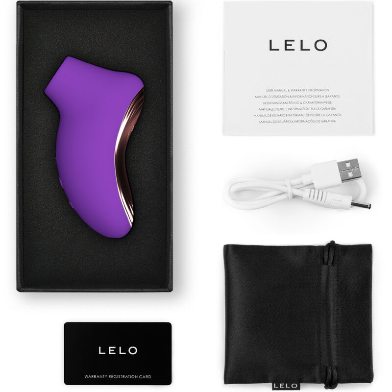LELO - SONA 2 TRAVEL PURPLE SONIC CLITORIS MASSAGER - Bild 4