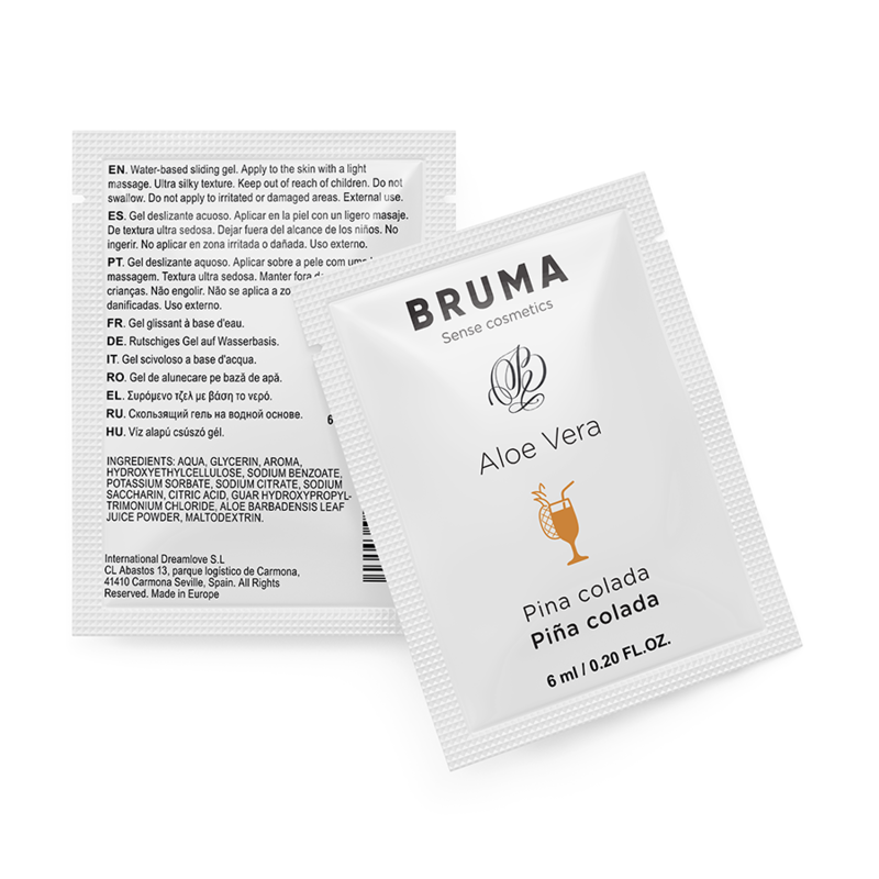 BRUMA - ALOE VERA SLIDING GEL PINA COLADA FLAVOR 6 ML - Bild 2