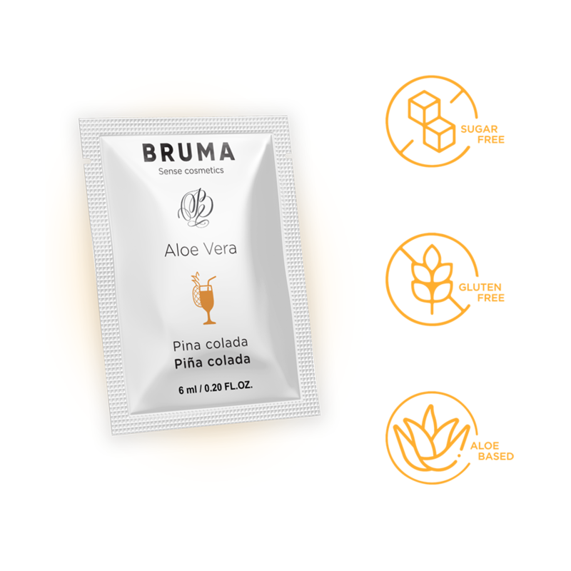 BRUMA - ALOE VERA SLIDING GEL PINA COLADA FLAVOR 6 ML - Bild 3
