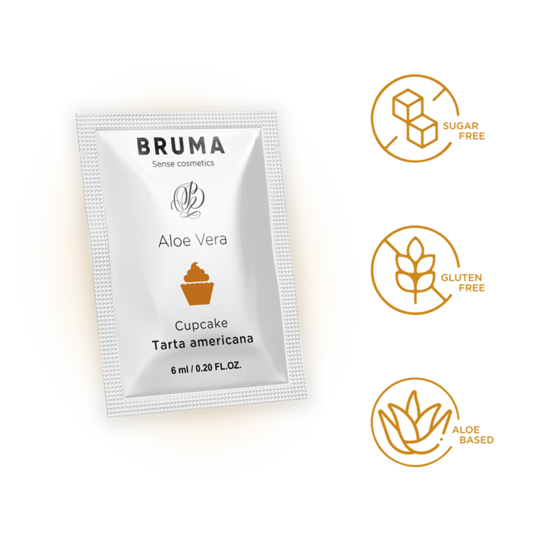 BRUMA - ALOE VERA SLIDING GEL CUPCAKE FLAVOR 6 ML - Bild 4