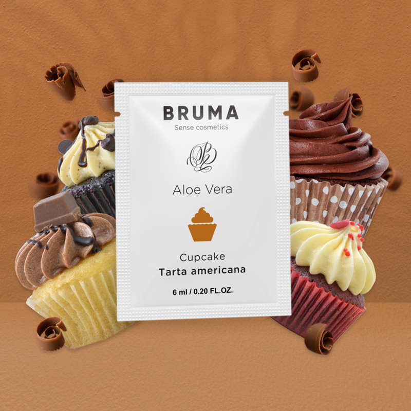 BRUMA - ALOE VERA SLIDING GEL CUPCAKE FLAVOR 6 ML - Bild 3