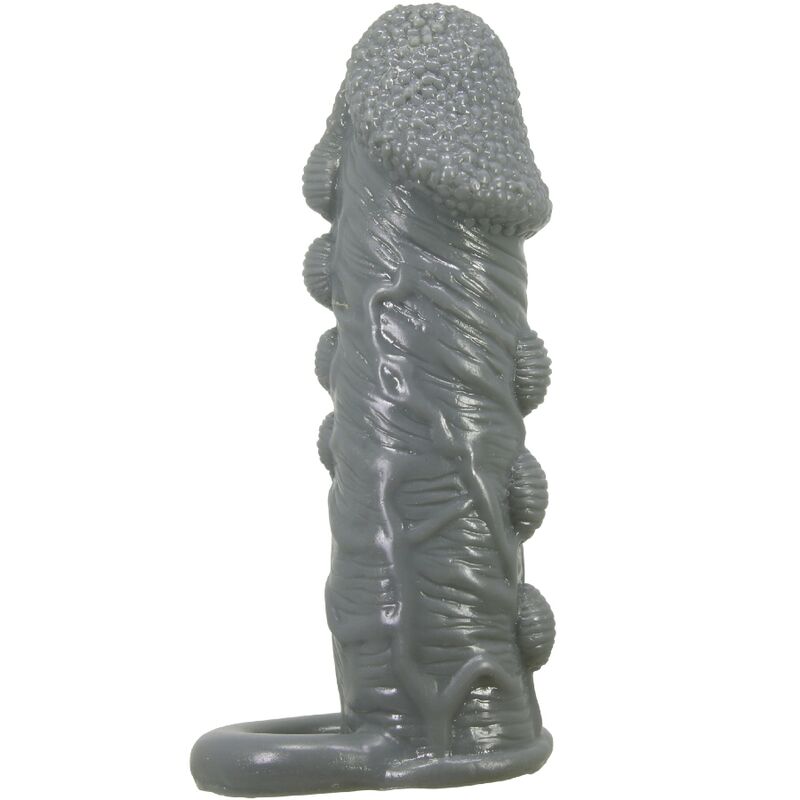 PRETTY LOVE - REALISTIC PENIS ENLARGER AND DELAY SLEEVE GREY - Bild 2
