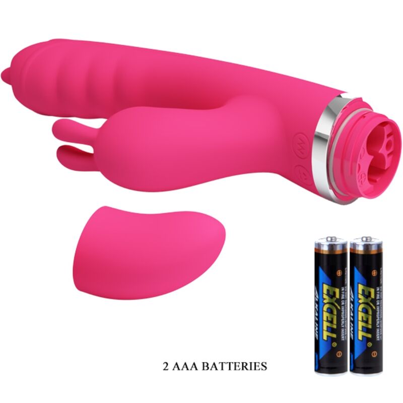PRETTY LOVE - PHOENIX MULTIFUNCTION RABBIT VIBRATOR PINK - Bild 5