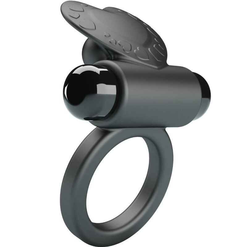 PRETTY LOVE - DEBONAIRE VIBRATING RING RABBIT 10 VIBRATIONS BLACK - Bild 3