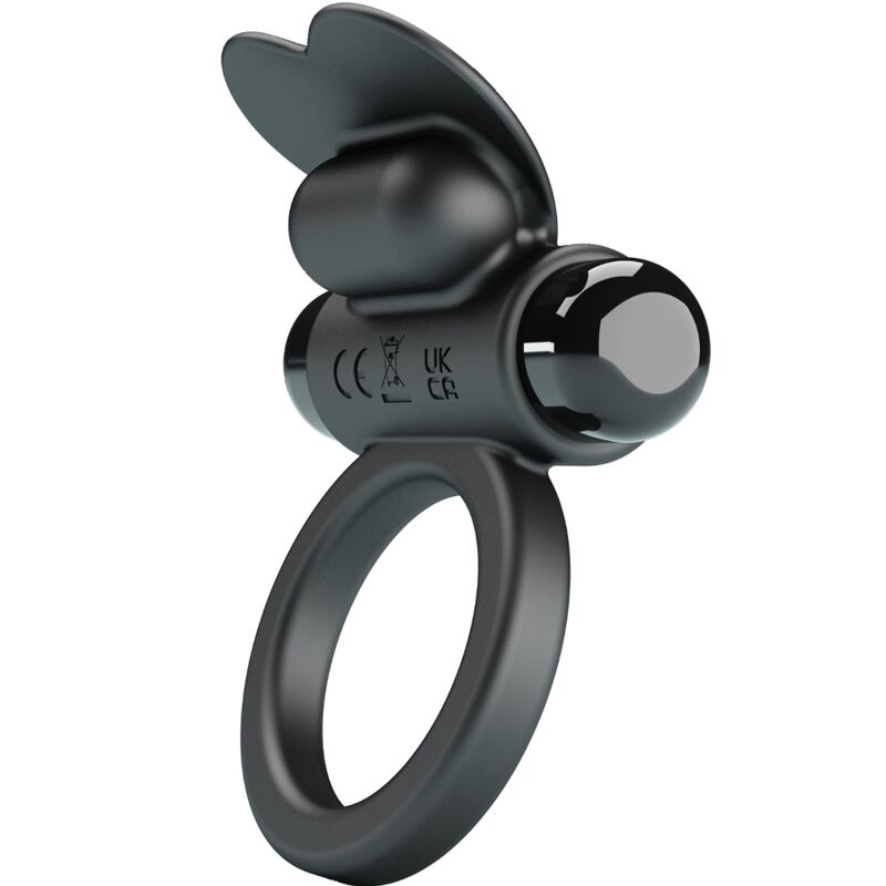 PRETTY LOVE - DEBONAIRE VIBRATING RING RABBIT 10 VIBRATIONS BLACK - Bild 2