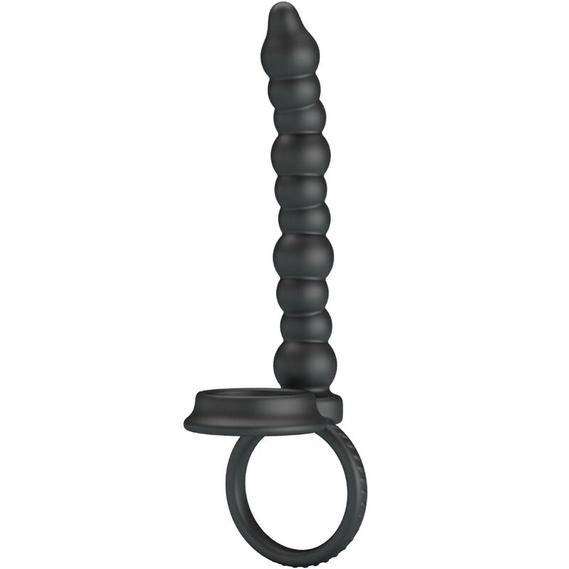 PRETTY LOVE - DILLION DOUBLE PENETRATION COCK RING BLACK - Bild 2