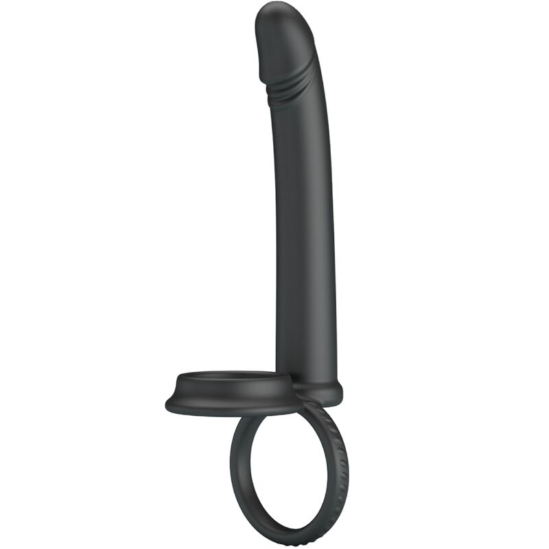 PRETTY LOVE - DILLION DOUBLE PENETRATION DOUBLE COCK RING BLACK - Bild 2