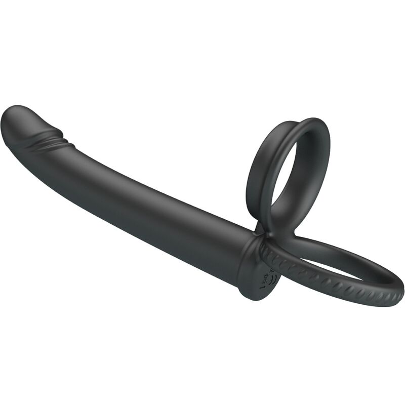 PRETTY LOVE - DILLION DOUBLE PENETRATION DOUBLE COCK RING BLACK - Bild 4