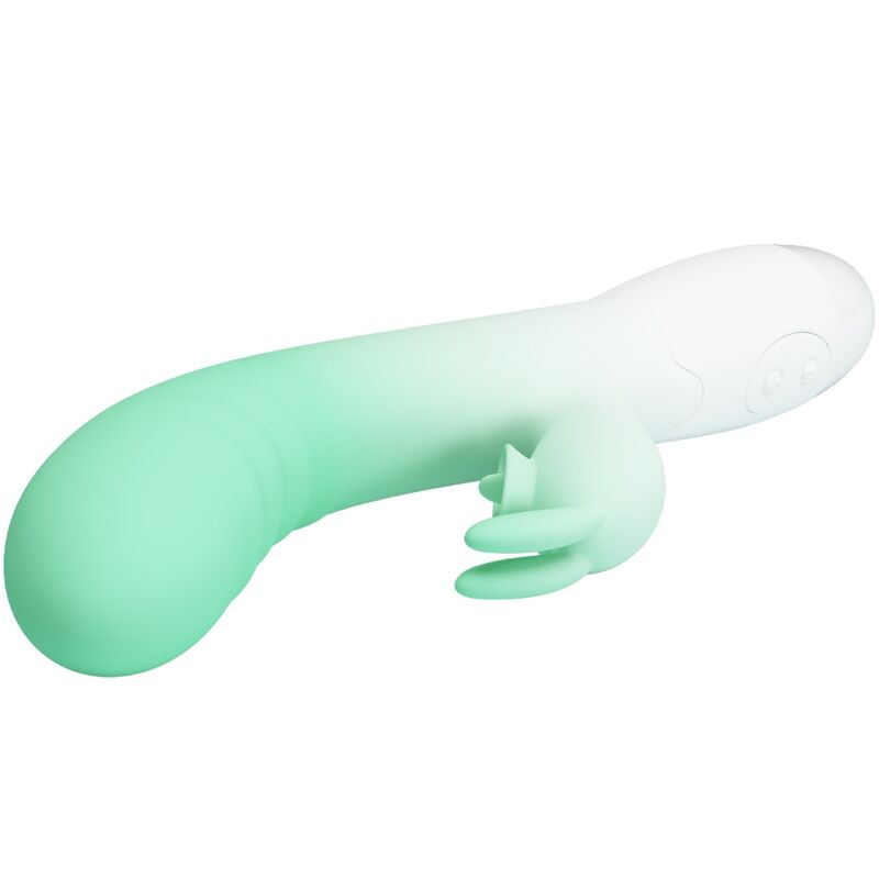 PRETTY LOVE - CERBERUS RABBIT VIBRATOR 3O VIBRATIONS GREEN - Bild 5