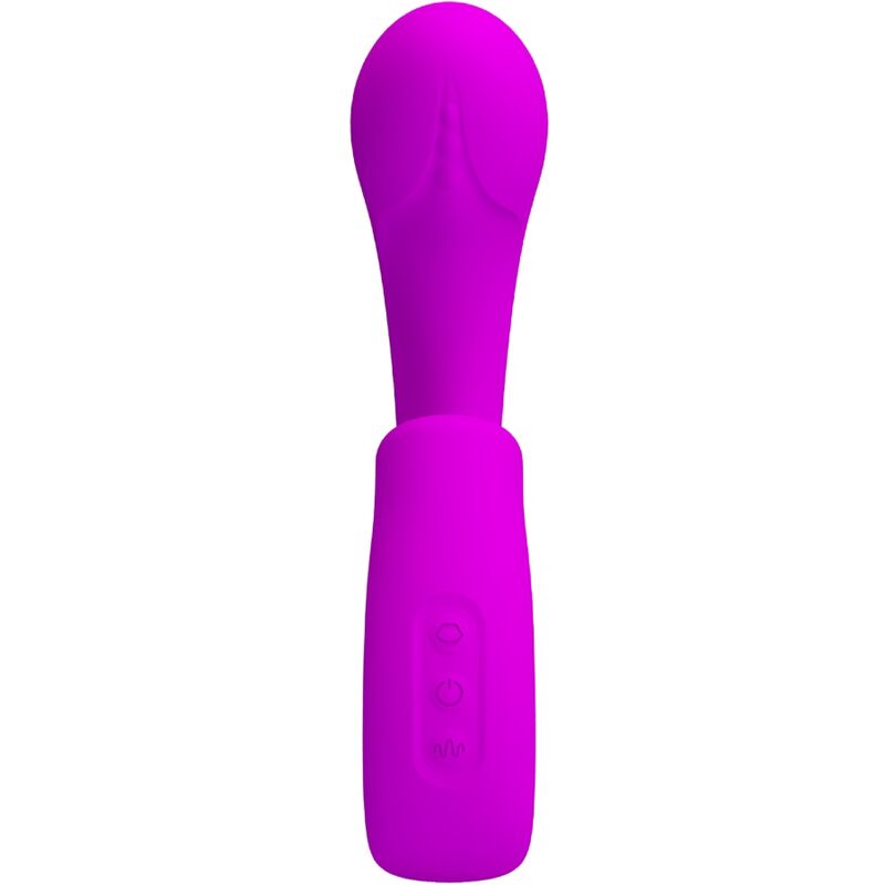 PRETTY LOVE - SIBEL SIBEL G-SPOT VIBRATOR + CLITORIS STIMULATOR 10 VIBRATIONS PURPLE - Bild 3