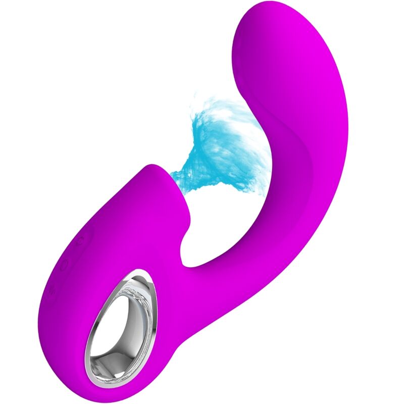 PRETTY LOVE - SIBEL SIBEL G-SPOT VIBRATOR + CLITORIS STIMULATOR 10 VIBRATIONS PURPLE - Bild 2