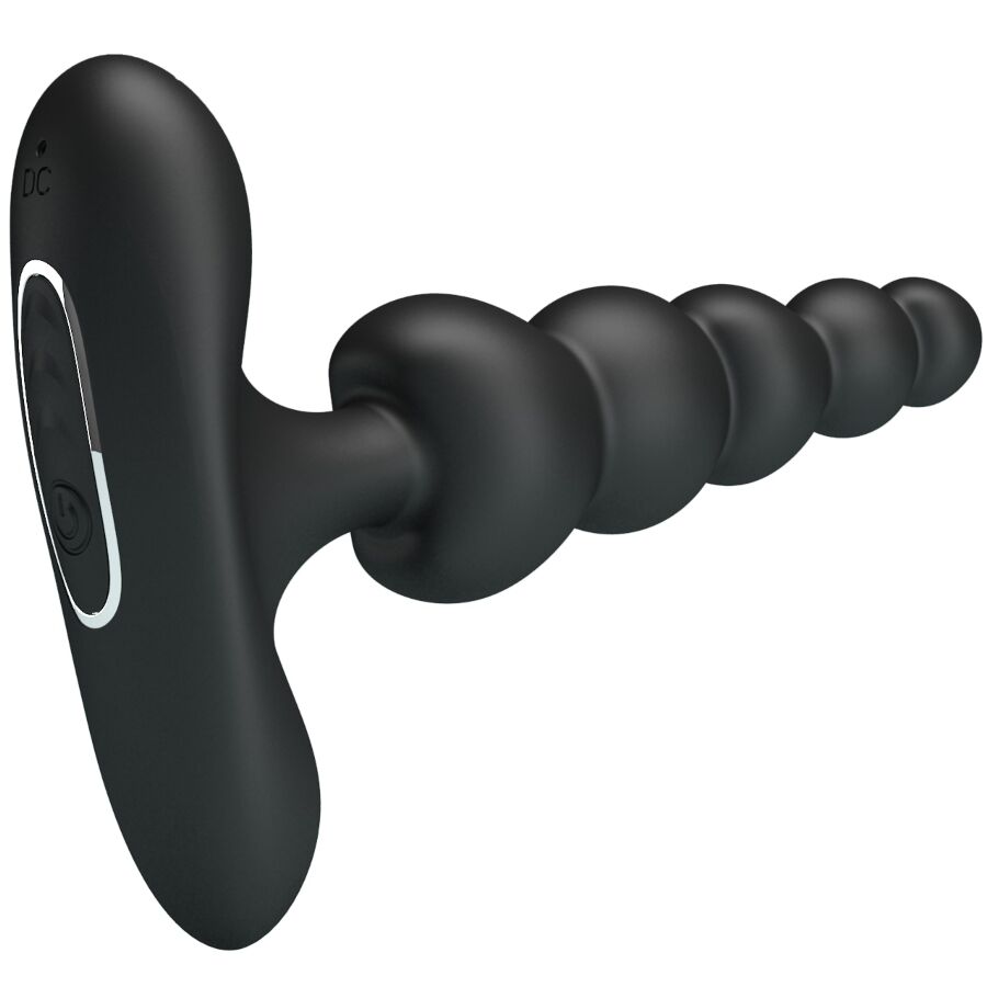 PRETTY LOVE - CORBAN ANAL VIBRATOR 10 VIBRATIONS BLACK - Bild 5