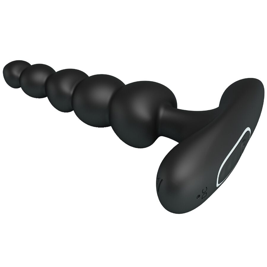 PRETTY LOVE - CORBAN ANAL VIBRATOR 10 VIBRATIONS BLACK - Bild 4
