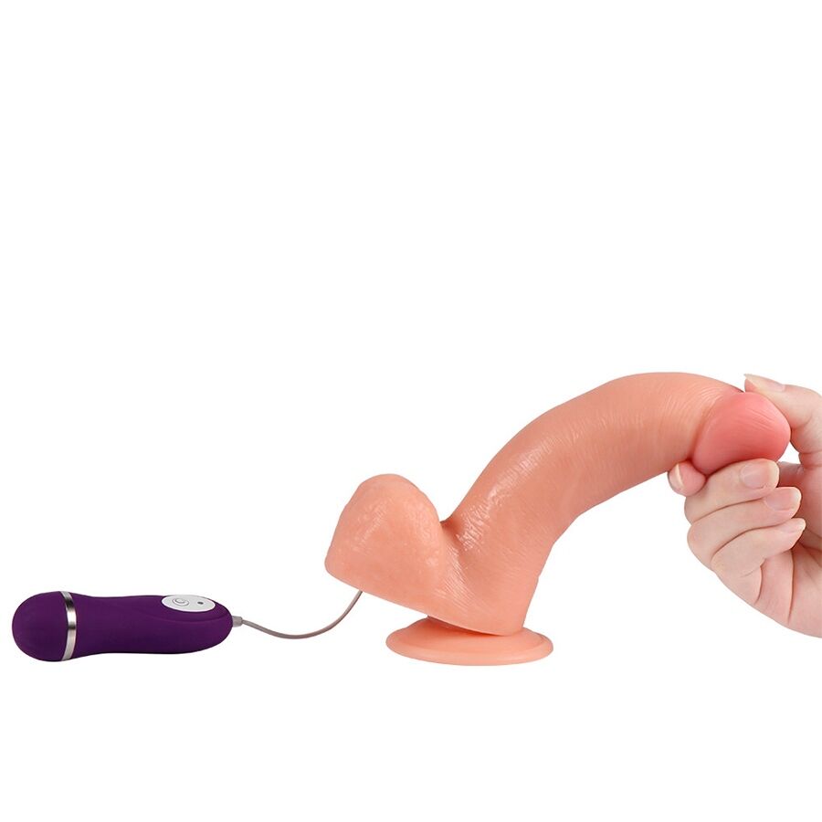 SHEQU - PHANTOM VIBRATING DILDO WITH REMOTE CONTROL 20 CM - Bild 5