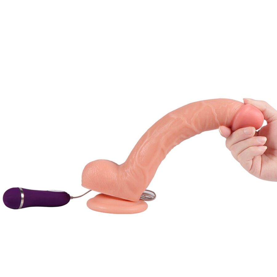 SHEQU - OPTIMUS VIBRATING DILDO WITH REMOTE CONTROL 28 CM - Bild 5