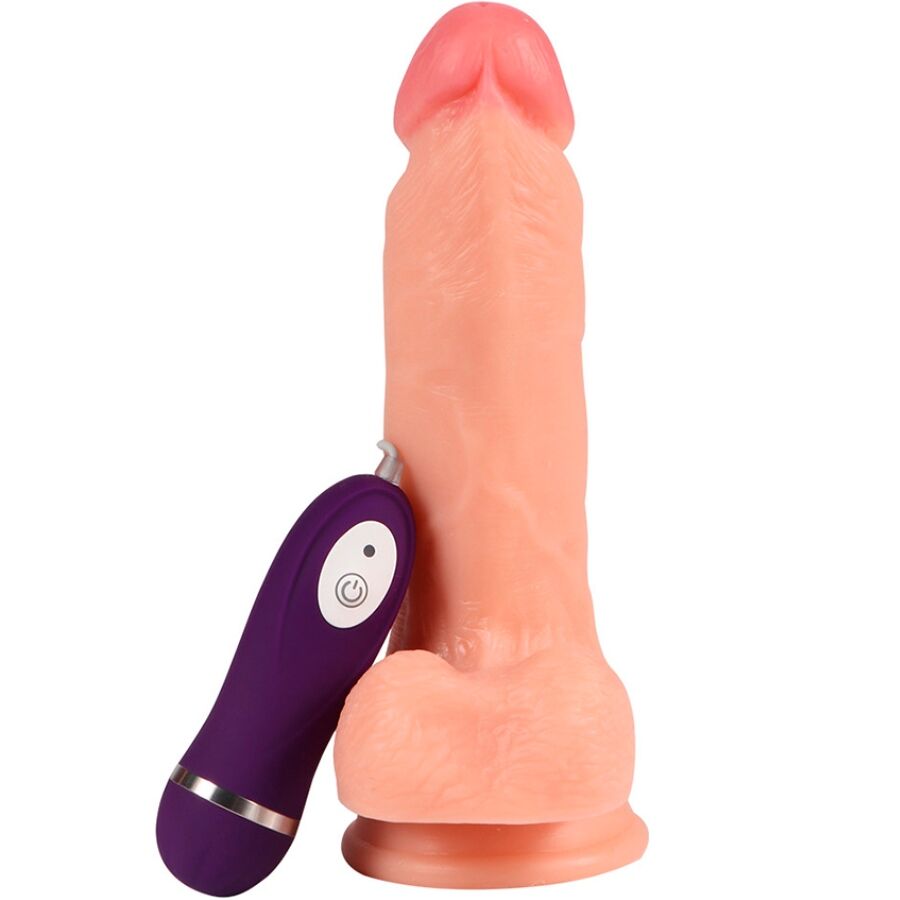 SHEQU - IRON DRAGON VIBRATOR DILDO WITH REMOTE CONTROL 17.5 CM - Bild 2