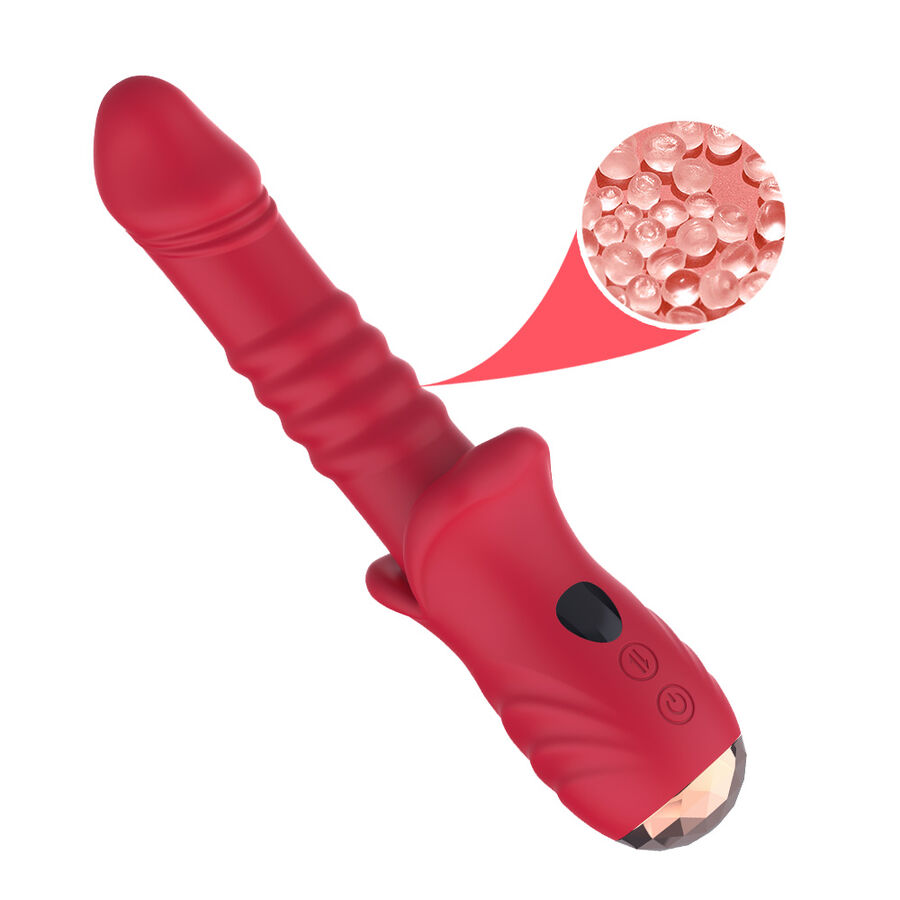 ARMONY - POINT A STIMULATING VIBRATOR DILDO RED - Bild 5