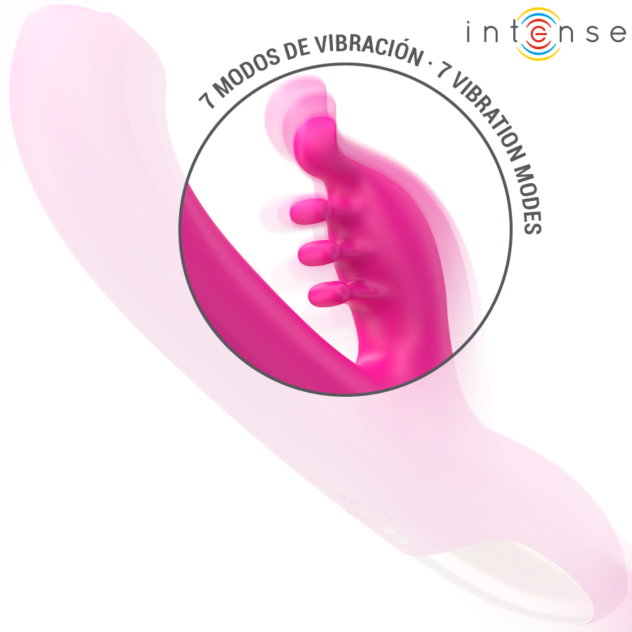 INTENSE - CHRISTINA MULTIFUNCTION RABBIT VIBRATOR 22.5 CM PINK - Bild 5