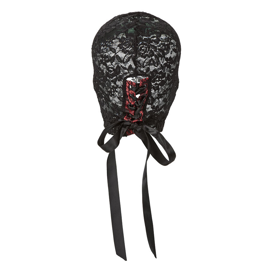 CALEXOTICS - SCANDAL BLACK LACE BALALAVA WITH BOW - Bild 3