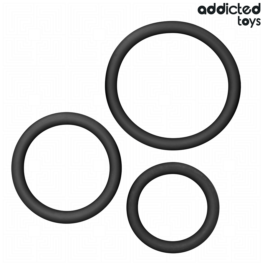 ADDICTED TOYS - SET OF SILICONE RINGS MODEL 2 - Bild 5