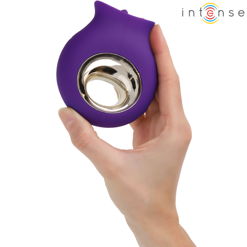 INTENSE - TULI CLITORIS STIMULATOR 9 VIBRATIONS 9 OSCILLATIONS PURPLE - Bild 3