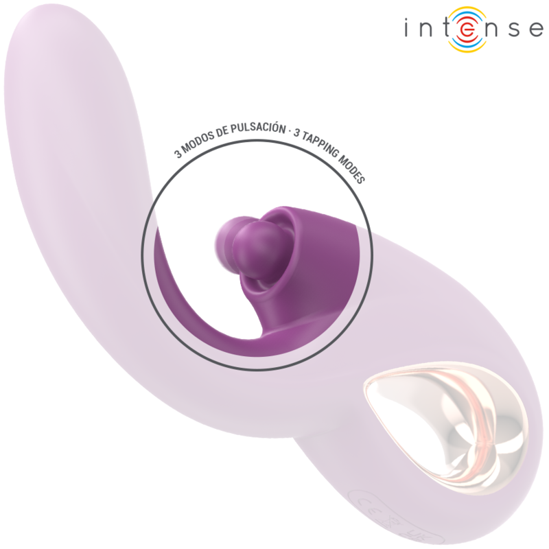 INTENSE - LALI MULTIFUNCTION G-SPOT VIBRATOR TAPPING THRUST VIBRATION PURPLE - Bild 3