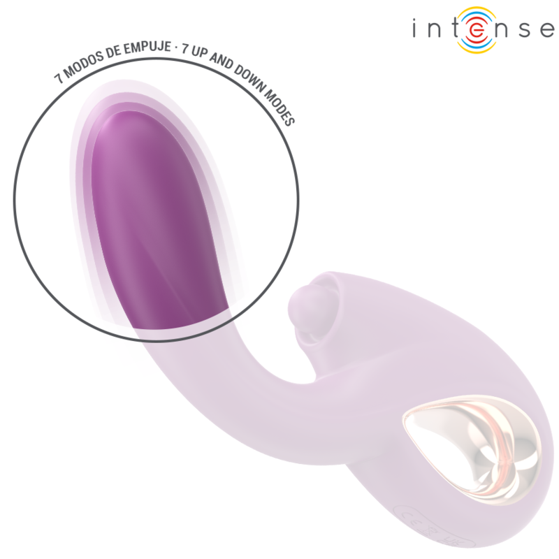 INTENSE - LALI MULTIFUNCTION G-SPOT VIBRATOR TAPPING THRUST VIBRATION PURPLE - Bild 5