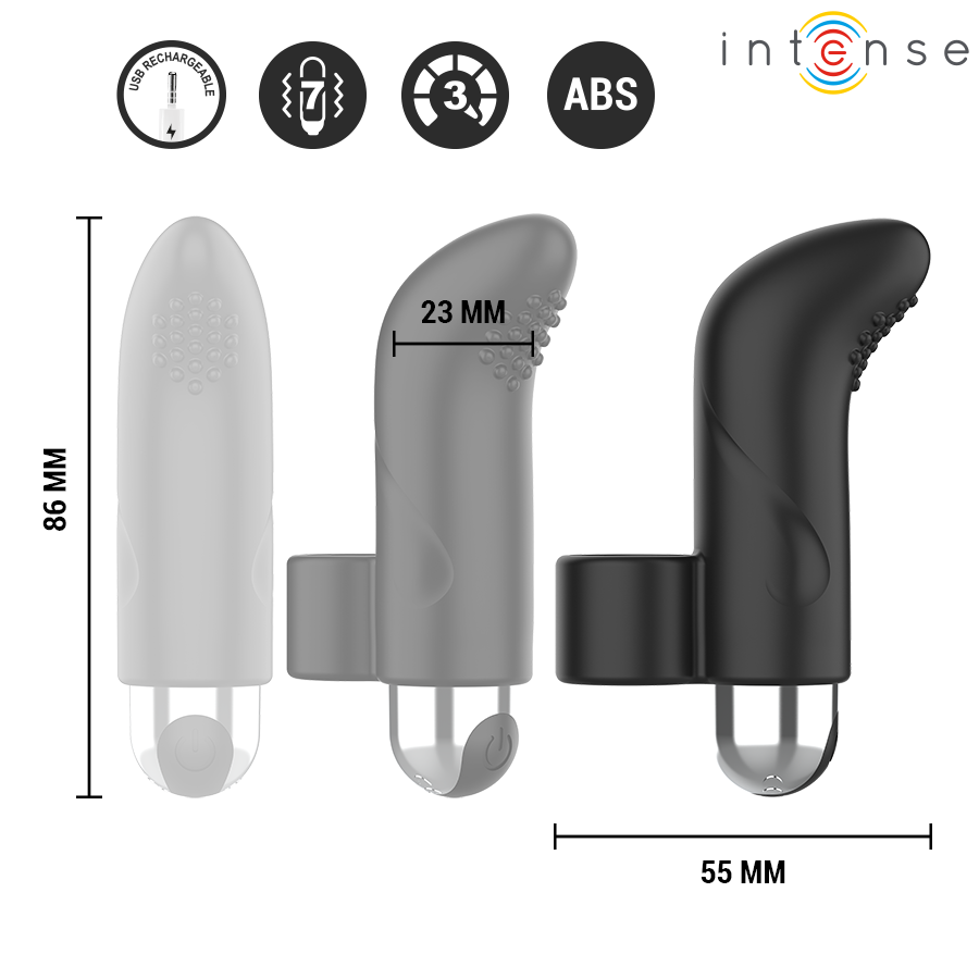INTENSE - DAMIANO RECHARGEABLE FINGER STIMULATOR - Bild 4